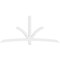 Ekena Millwork Davenport Architectural Grade PVC Gable Bracket, 96"W x 44"H x 2"D x 4"F, 11/12 Pitch GBP096X44X0204DAV00 - alternate 4